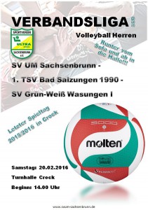 Heimspiel 20.02.2016